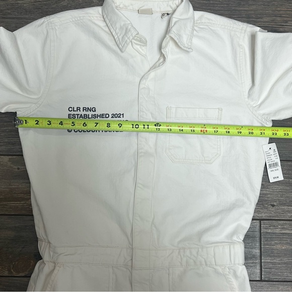 NWT $70 Pacsun X Colour Range Jumpsuit Unisex Men’s Size Small fits Women M or L - Picture 10 of 16